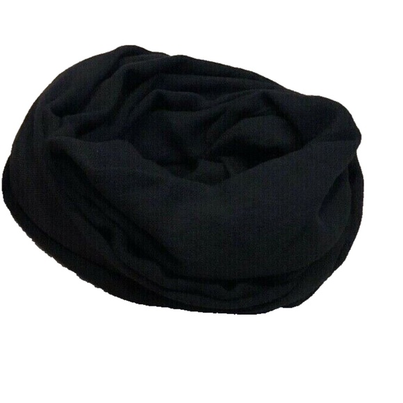 (NWT) Collection Eighteen XllX Black Oversized Eyelash Fringed Wrap/Scarf OS - Picture 5 of 14